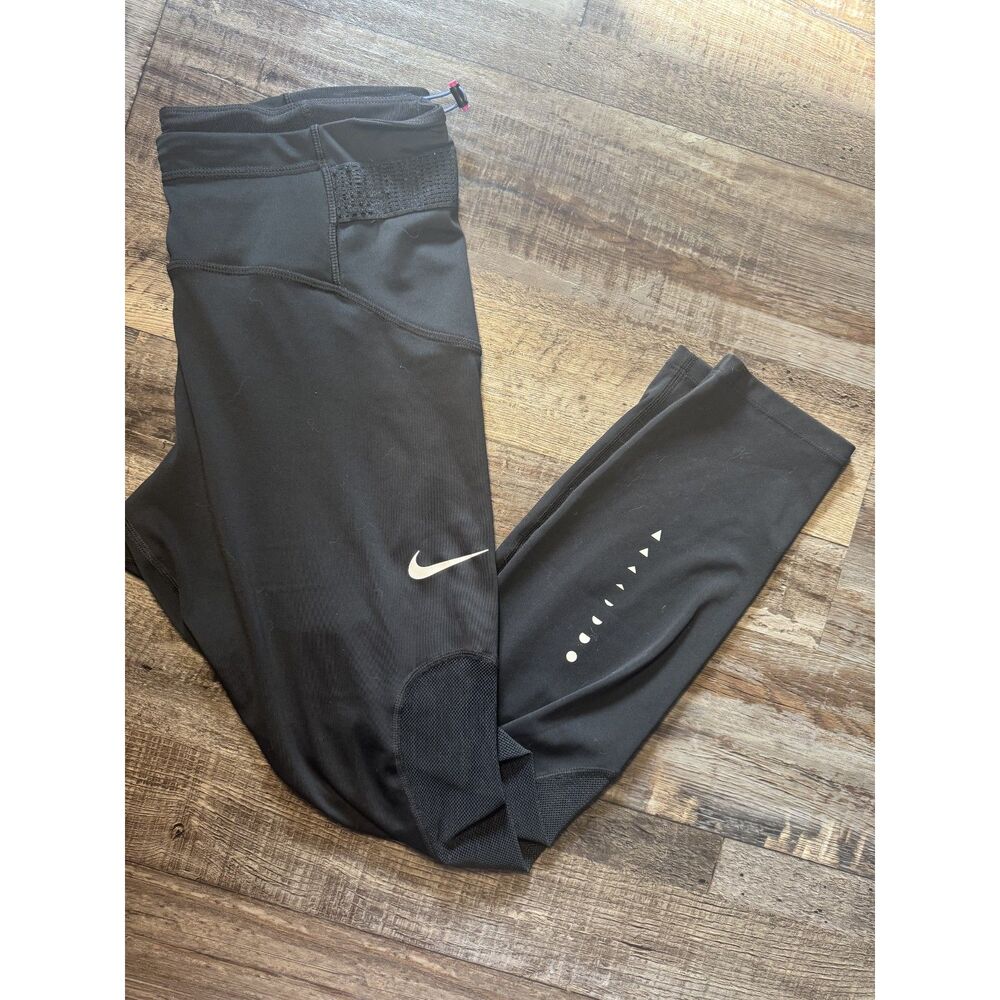 Nike Speed Icon Clash 7/8 Running Tights Leggings Size Large
